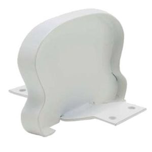 Immagine di RACCORDO METALLO PER CORRIMANO 60x44 MM BIANCO