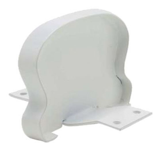 Immagine di RACCORDO METALLO PER CORRIMANO 60x44 MM BIANCO