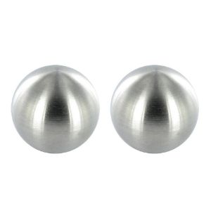 Immagine di COPPIA TERMINALI IN METALLO PER CORRIMANO Ø 50 MM ALLUMINIO