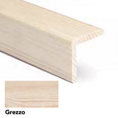 Immagine di PARASPIGOLO LEGNO 45x45x3000 MM GREZZO PINO