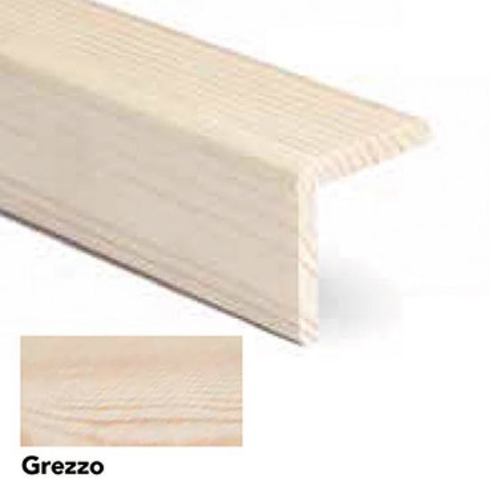 Immagine di PARASPIGOLO LEGNO 45x45x3000 MM GREZZO PINO