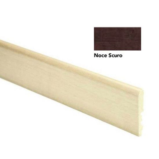 Immagine di BATTISCOPA LEGNO NOCE SCURO 80x10x2250 MM KIMONO