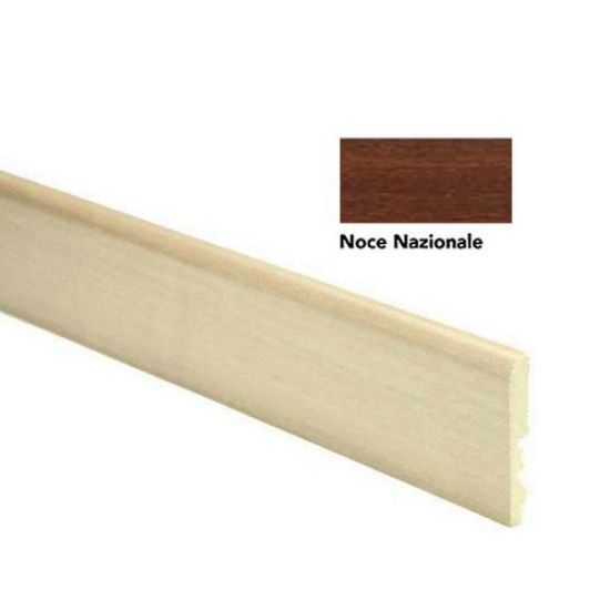 Immagine di BATTISCOPA LEGNO NOCE NAZIONALE 80x10x2250 MM KIMONO