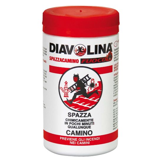 Immagine di DISGREGATORE SPAZZACAMINO CHIMICO PER CANNE FUMARIE DIAVOLINA
