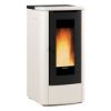 Immagine di STUFA A PELLET CANALIZZATA TEOREMA PLUS 5.0 - AVORIO ( 5 STELLE ) 12 KW EXTRAFLAME
