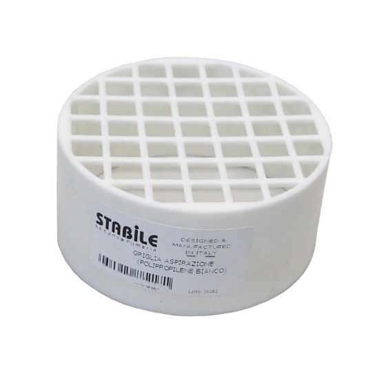 Immagine di GRIGLIA IN PLASTICA Ø 80 MM ASPIRAZIONE LINEA COMMERCIALE