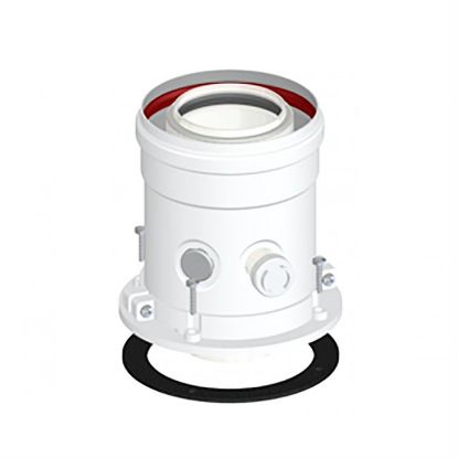 Immagine di PARTENZA VERTICALE COASSIALE PPS M/F DN60/100 LINEA COMMERCIALE (COMPATIBILE SIME/FERROLI)