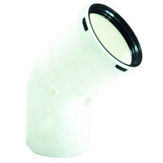 Immagine di CURVA IN PPS Ø 60 MM 45° MF LINEA COMMERCIALE