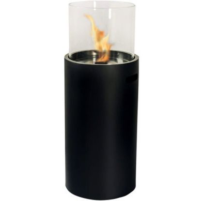 Immagine di BIOCAMINO APP GALLIPOLI NERO DA PAVIMENTO TECNO AIR SYSTEM