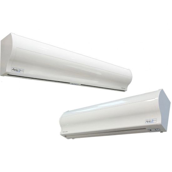 Immagine di BARRIERA D'ARIA 1100 MM MONOVENTOLA SX CON 2 RESISTENZE RESIDENZIALE TECNOSYSTEMI