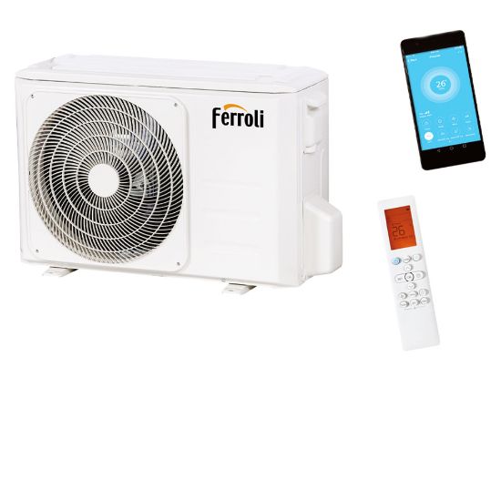 Immagine di UNITA' ESTERNA MULTISPLIT 2 ATTACCHI 18-2 R32 GIADA FERROLI