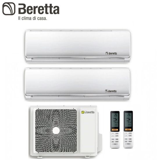 Immagine di DUALSPLIT BREVA E 9000+9000 BTU R32 BERETTA