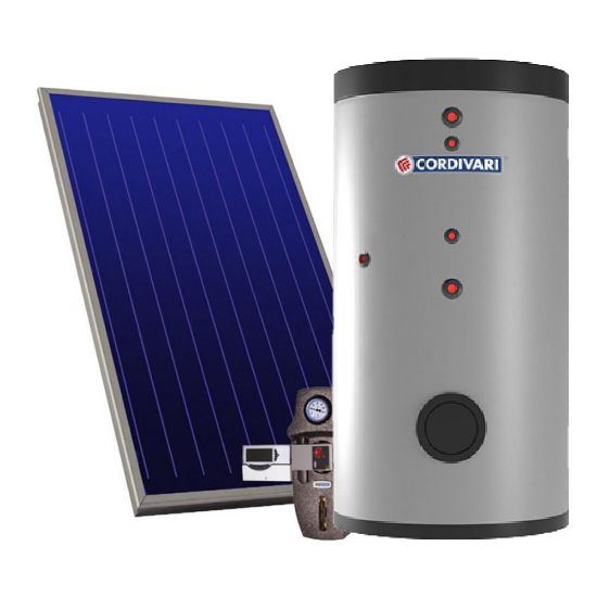 Immagine di PANNELLO SOLARE CIRCOLAZIONE FORZATA - 200B2 XL 200 LT 2.5 MQ TETTO FALDA CORDIVARI