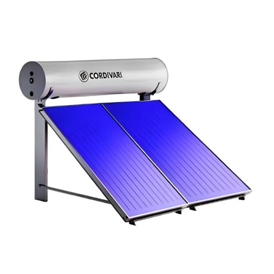 Immagine di PANNELLO SOLARE CIRCOLAZIONE NATURALE PANAREA 300  LT 5 MQ  TETTO PIANO CORDIVARI (3410316603120)