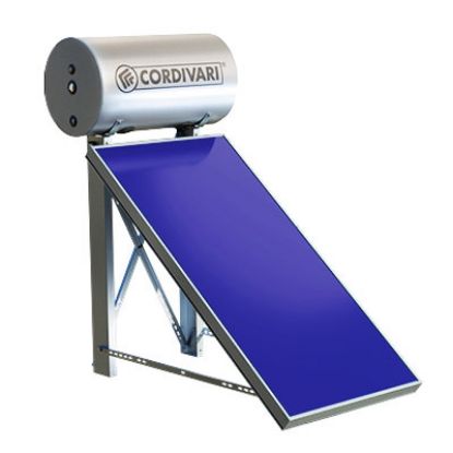 Immagine di PANNELLO SOLARE CIRCOLAZIONE NATURALE PANAREA 150  LT 2 MQ  TETTO PIANO CORDIVARI (3410316603116)