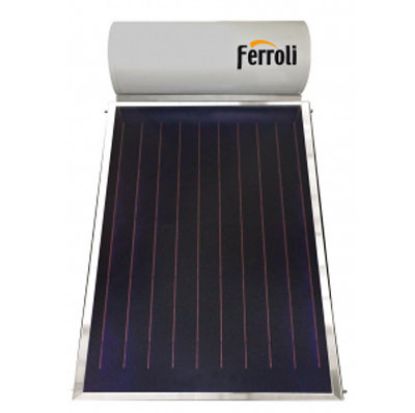 Immagine di SISTEMA SOLARE ECOTECH N 150 CIRCOLAZIONE NATURALE 1 COLLETTORE FERROLI