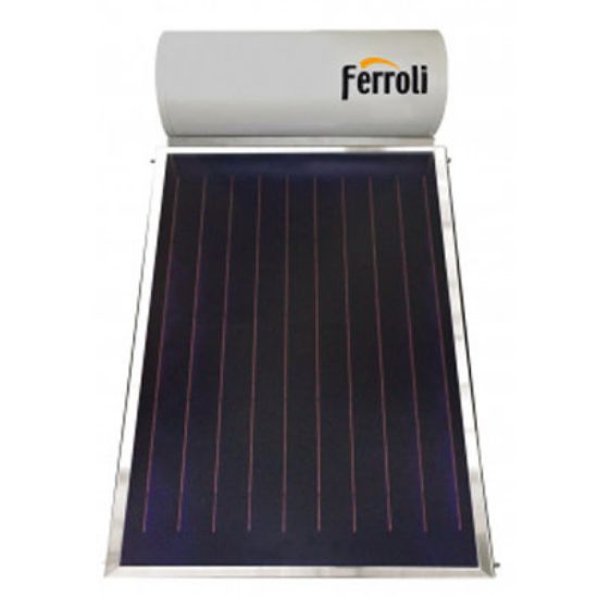 Immagine di SISTEMA SOLARE ECOTECH N 150 CIRCOLAZIONE NATURALE 1 COLLETTORE FERROLI