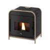 Immagine di STUFA PELLET FRAME³ AIR 9 KW LIGHT BRONZE CADEL