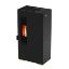 Immagine di STUFA PELLET MINI 5.S NERO FOCO AMG