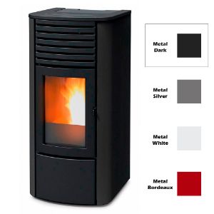 Immagine di RIVESTIMENTO PER TERMOSTUFA A PELLET CLIO HYDRO DARK METAL COL 308 MCZ