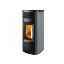Immagine di RIVESTIMENTO PER STUFA A PELLET MUSA M2 METAL SILVER MCZ