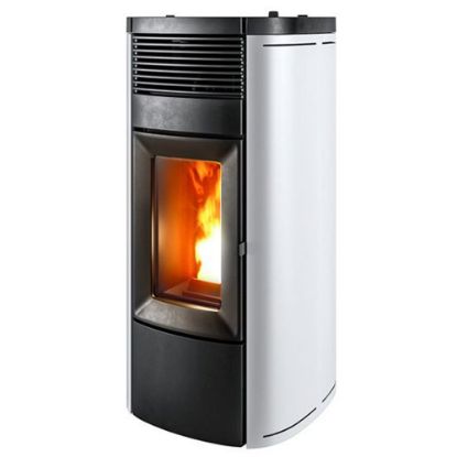 Immagine di RIVESTIMENTO PER STUFA A PELLET MUSA M2 METAL WHITE MCZ