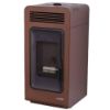 Immagine di TERMO STUFA A PELLET PRIMULA 13KW ACCIAIO MARRONE LAMINOX