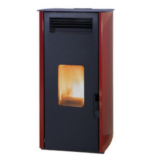 Immagine di STUFA A PELLET ADA AIR 6 KW BORDEAUX LAMINOX