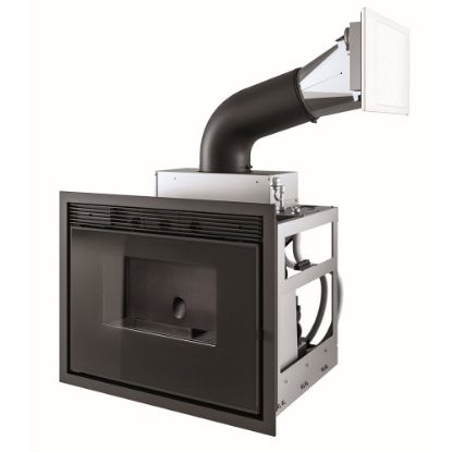 Immagine di TERMOCAMINO PELLET VIVO 90 HYDRO 16 M1 16 KW MCZ