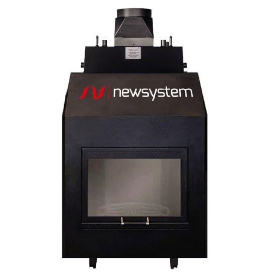 Immagine di TERMOCAMINO ECO-FUOCO 25KW ( A LEGNA ) NEWSYSTEM