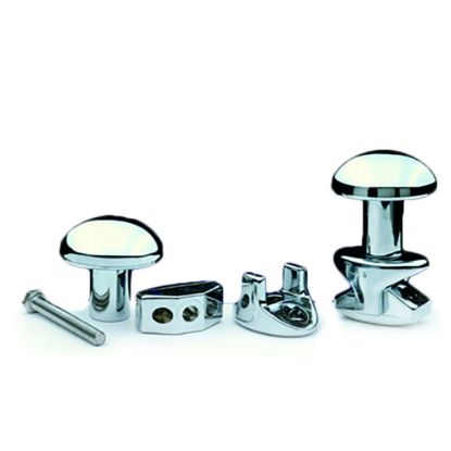 Immagine di COPPIA APPENDINI PER TERMOARREDO CROMO