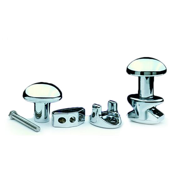 Immagine di COPPIA APPENDINI PER TERMOARREDO CROMO