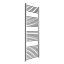 Immagine di OPERA TERMOARREDO L.600 MM H.1650 MM INTERASSE 550 MM CROMO ERCOS