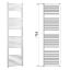 Immagine di LISA 25 TERMOARREDO L.550 MM H.1775 MM INTERASSE 500 MM BIANCO RAL 9010 CORDIVARI