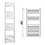 Immagine di LISA 25 TERMOARREDO L.750 MM H.980 MM INTERASSE 700 MM BIANCO RAL 9010 CORDIVARI