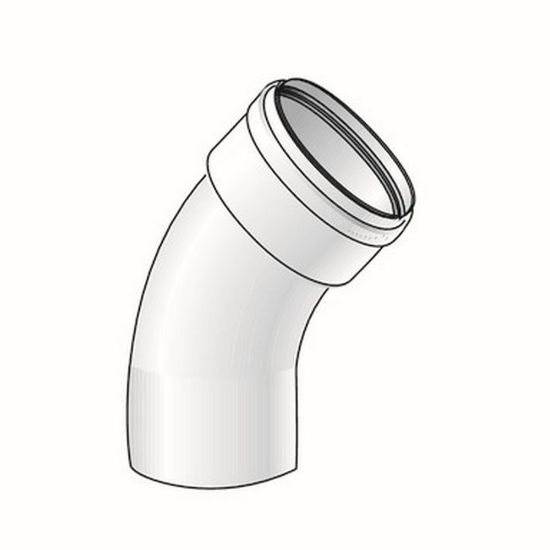 Immagine di CURVA A 45° Ø 60 MM MF FONDITAL