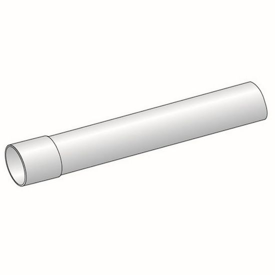 Immagine di TUBO 1 BICCHIERE Ø 35 MM 1 MT BIANCO FONDITAL