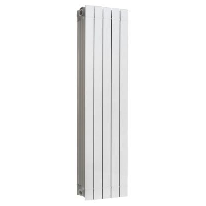 Immagine di BATTERIA 5 ELEMENTI ALLUMINIO ESTRUSO GARDA S90 INT.1600 MM SP.90 MM BIANCO FONDITAL