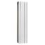 Immagine di BATTERIA 5 ELEMENTI ALLUMINIO ESTRUSO GARDA S90 INT.1200 MM SP.90 MM BIANCO FONDITAL
