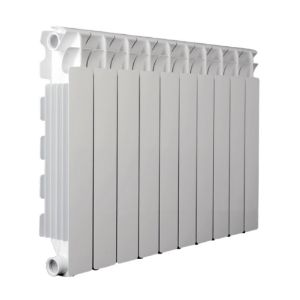 Immagine di BATTERIA 10 ELEMENTI ALLUMINIO PRESSOFUSO CALIDOR SUPER B4 600/100 BIANCO FONDITAL