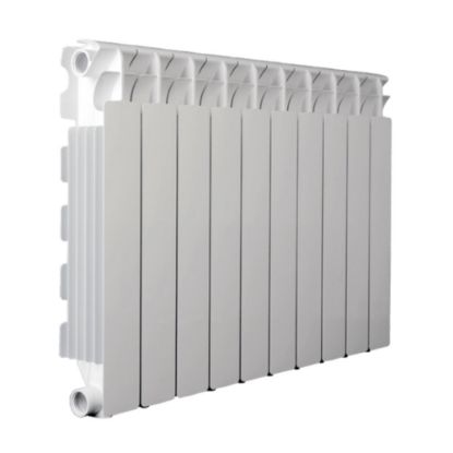 Immagine di BATTERIA 10 ELEMENTI ALLUMINIO PRESSOFUSO CALIDOR SUPER B4 350/100 BIANCO FONDITAL