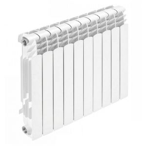 Immagine di BATTERIA 10 ELEMENTI IN ALLUMINIO PROTEO INT.350 MM SP.100 MM FERROLI