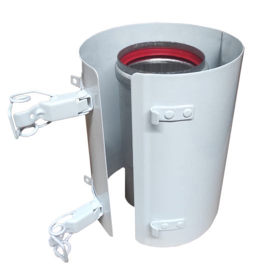 Immagine di RACCORDO VERTICALE Ø 100/60 MM COASSIALE PER SCALDACQUA VAILLANT