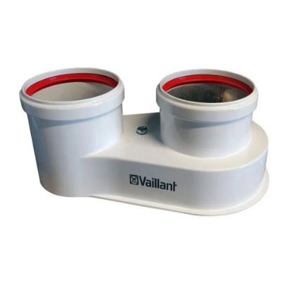 Immagine di SDOPPIATORE Ø 80/80 MM PER SCALDACQUA TURBOMAG PLUS VAILLANT