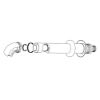 Immagine di KIT SCARICO COASSIALE Ø 80/125 MM PER SCALDACQUA INFINITY 28 V CM 2837FFU RINNAI