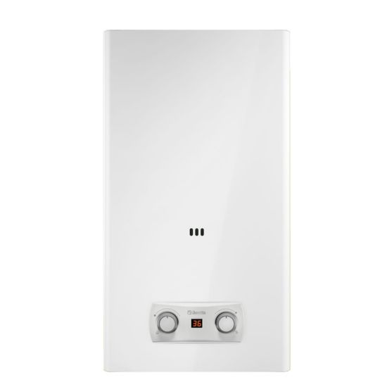 Immagine di SCALDACQUA A GAS FONTE LX 11 P CAMERA APERTA GPL BERETTA