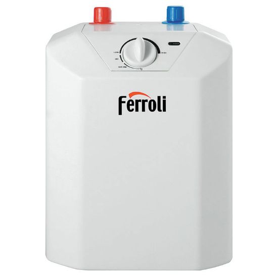 Immagine di SCALDACQUA ELETTRICO NOVO 10 S SOTTOLAVELLO ERP 10 LT (2 ANNI) FERROLI