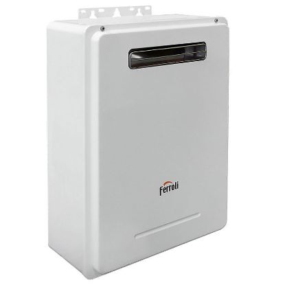 Immagine di SCALDACQUA A GAS EXTERNO 22 NG DA ESTERNO METANO FERROLI