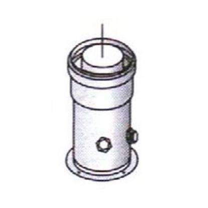 Immagine di RACCORDO VERTICALE 60/100 PER CALDAIA A CONDENSAZIONE SIME