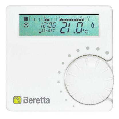 Immagine di CRONOTERMOSTATO ALPHA 7D WIRELESS SETTIMANALE BERETTA